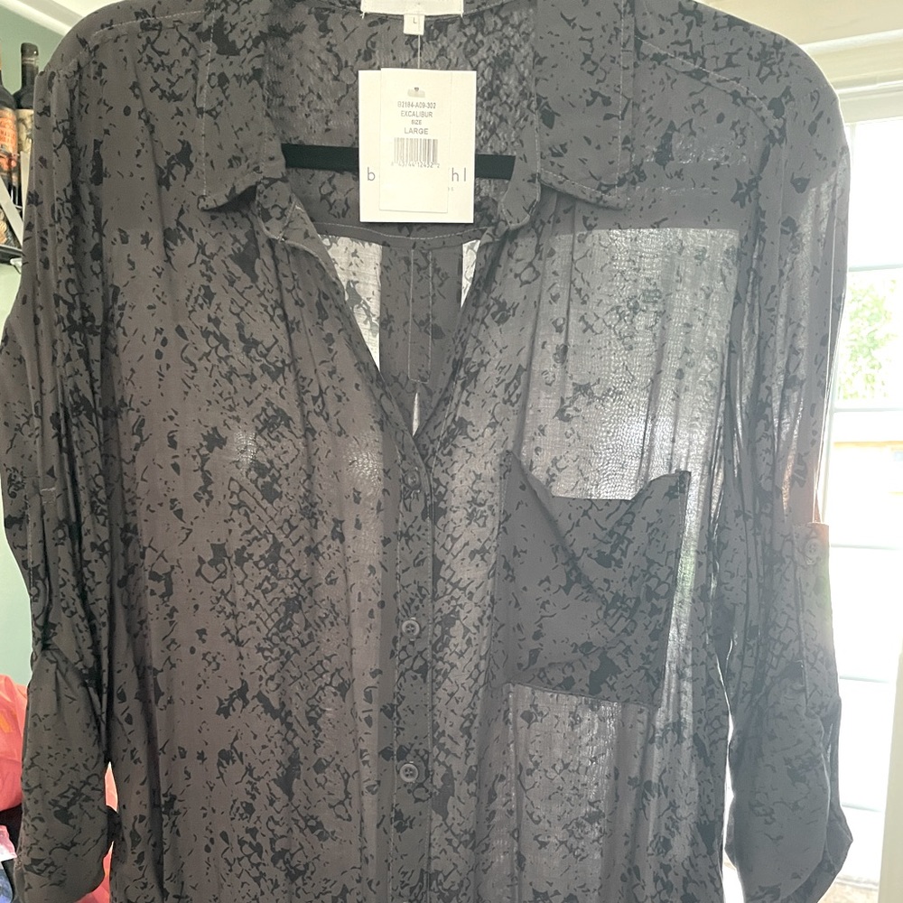 Bella Dahl blouse -size large